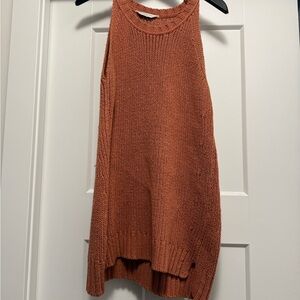 Denver Hayes Women's Knit Sweater - Warm Rust